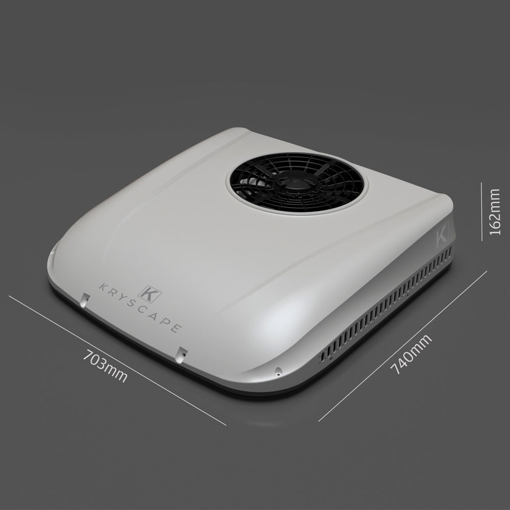 12V 10000BTU Rooftop RV Air Conditioner for RV, Van, Camper, Truck KrysCape