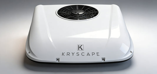 24V 10000BTU Rooftop Lowprofile RV Air Conditioner for RV, Van, Camper, Truck KrysCape