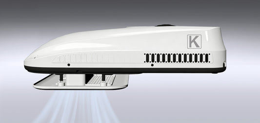 24V 10000BTU Rooftop Lowprofile RV Air Conditioner for RV, Van, Camper, Truck KrysCape