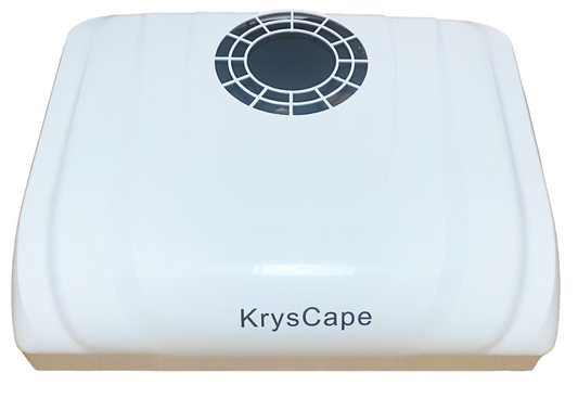 KRYSCAPE 12V RV Air Conditioner Low Profile Rooftop A/C for RV, Van, Camper, Truck, or Motorhome KrysCape